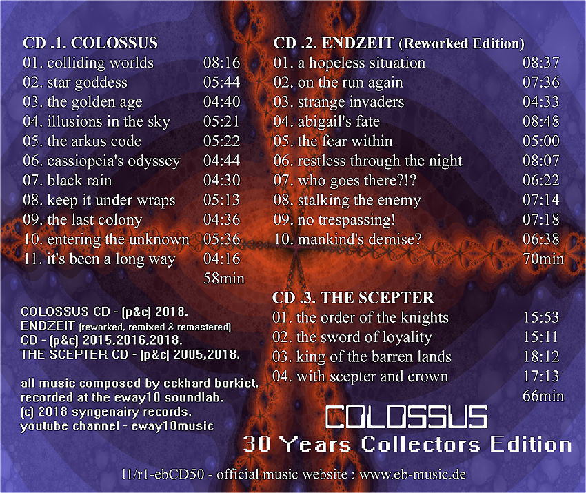 eb-Colossus - 3CD Anniversary Box