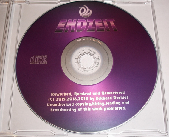 Endzeit - Reworked Remixed Remastered CD